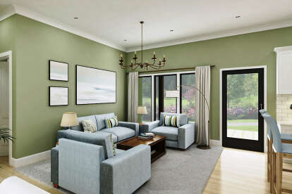 Modern Farmhouse House Plan #048-00312 Additional Photo