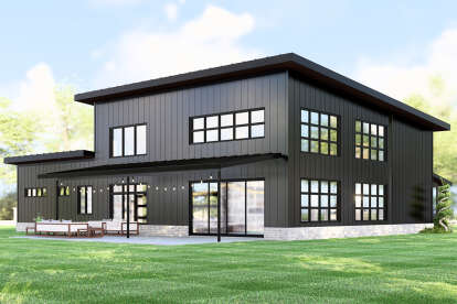Modern House Plan #5032-00360 Elevation Photo