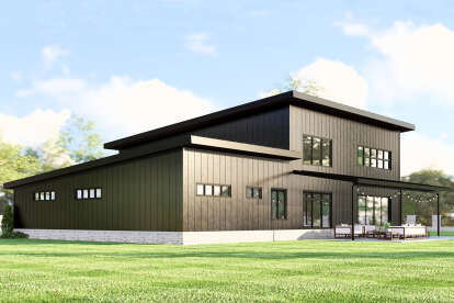 Modern House Plan #5032-00360 Elevation Photo