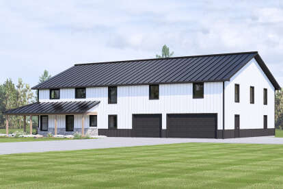 Barn House Plan #5032-00361 Elevation Photo