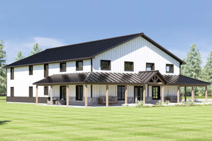 Barn House Plan #5032-00361 Elevation Photo