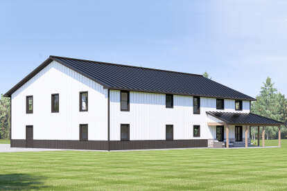 Barn House Plan #5032-00361 Elevation Photo