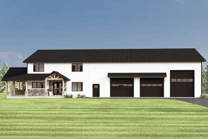 Barn House Plan #5032-00362 Elevation Photo