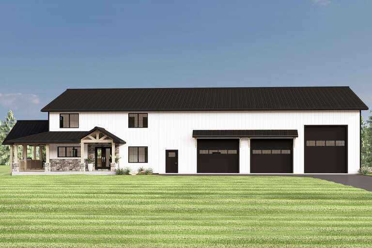 House Plan House Plan #33630 Front Elevation 