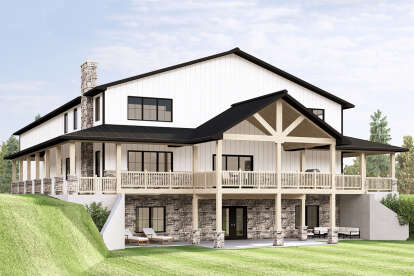 Barn House Plan #5032-00362 Elevation Photo