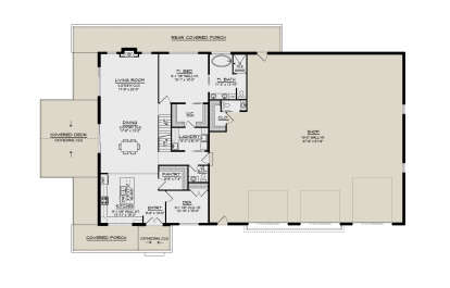 Main Floor for House Plan #5032-00362