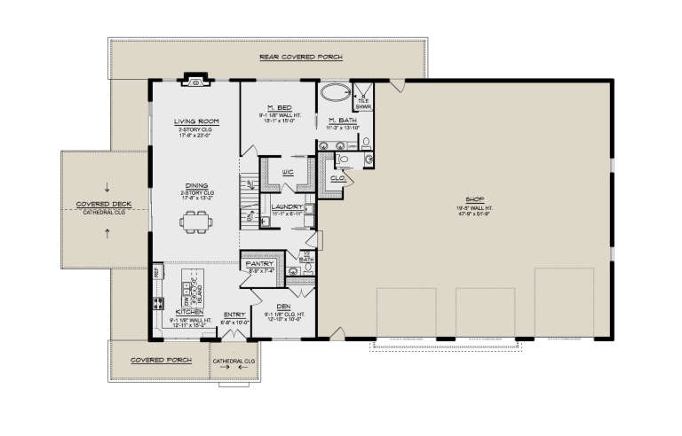 House Plan House Plan #33630 Drawing 1