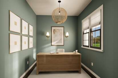 Modern Farmhouse House Plan #009-00454 Additional Photo