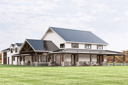 Barn House Plan #5032-00363 Elevation Photo