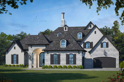 European House Plan #402-01844 Elevation Photo