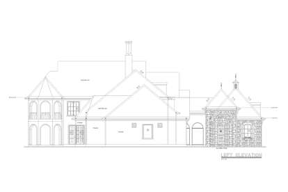 European House Plan #402-01844 Elevation Photo