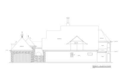 European House Plan #402-01844 Elevation Photo