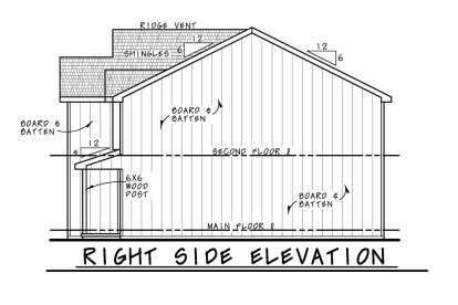 Modern Farmhouse House Plan #402-01845 Elevation Photo