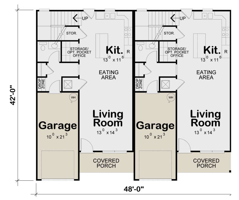 House Plan House Plan #33634 Drawing 1