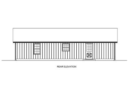 Modern Farmhouse House Plan #699-00419 Elevation Photo
