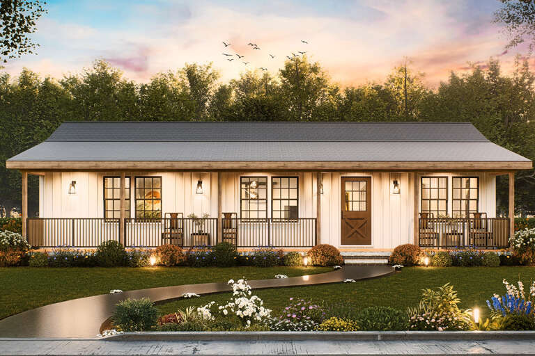 House Plan House Plan #33636 Front Elevation 