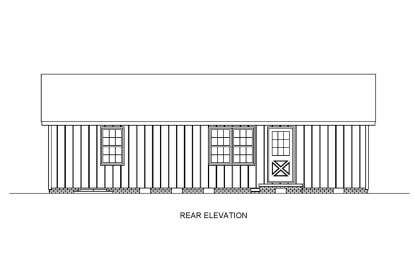 Modern Farmhouse House Plan #699-00420 Elevation Photo