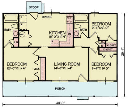 Main Floor for House Plan #699-00420
