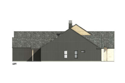 Modern Transitional House Plan #7983-00151 Elevation Photo