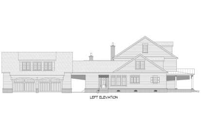 Colonial House Plan #940-01328 Elevation Photo