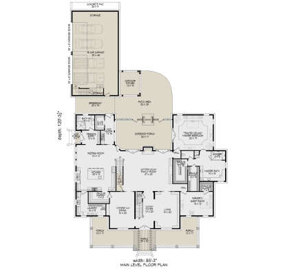 Main Floor for House Plan #940-01328