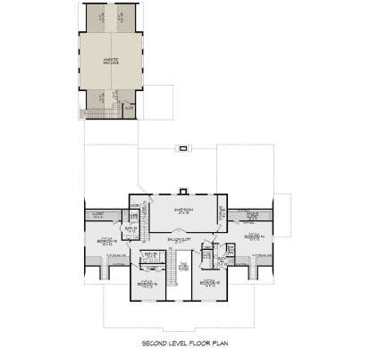 Second Floor for House Plan #940-01328