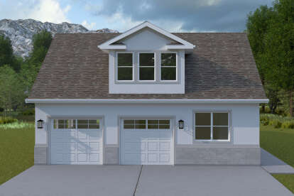 Traditional House Plan #2802-00410 Elevation Photo