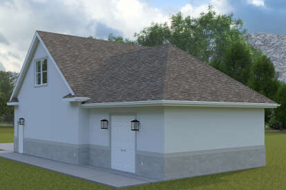 Traditional House Plan #2802-00410 Elevation Photo