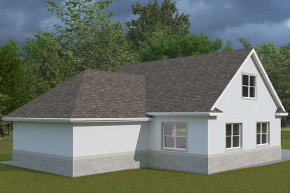 Traditional House Plan #2802-00410 Elevation Photo