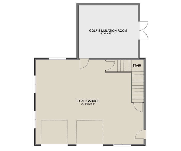 House Plan House Plan #33640 Drawing 1