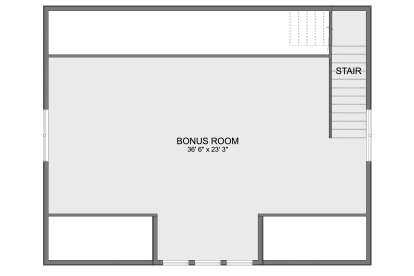 Second Floor for House Plan #2802-00410