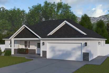 Craftsman House Plan #2802-00411 Elevation Photo