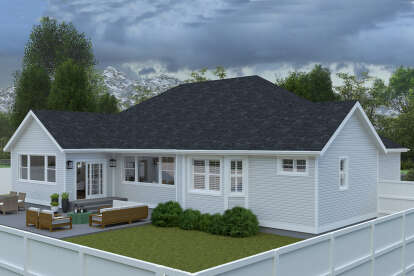 Craftsman House Plan #2802-00411 Elevation Photo