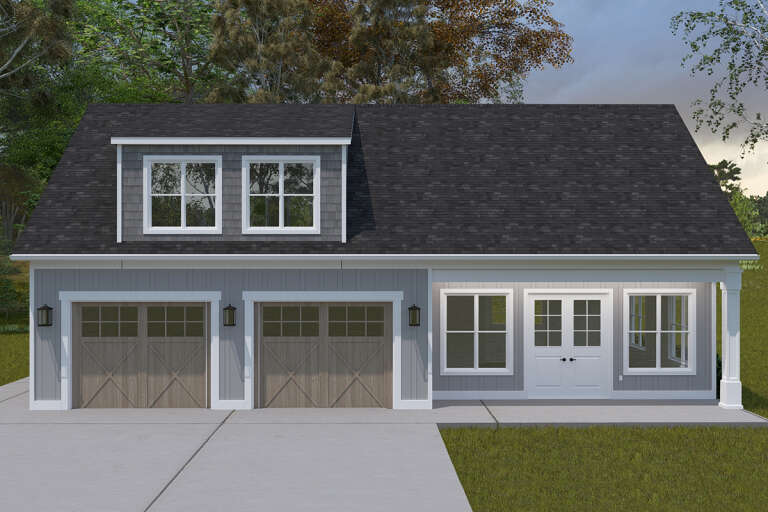 House Plan House Plan #33644 Front Elevation 