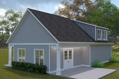 Modern Farmhouse House Plan #2802-00413 Elevation Photo
