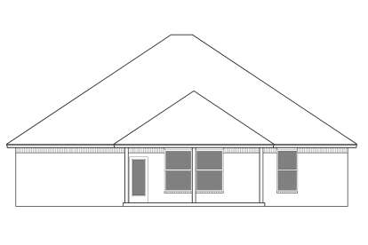 Traditional House Plan #677-00038 Elevation Photo
