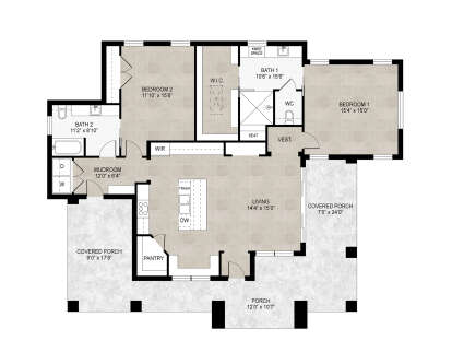 Main Floor for House Plan #8314-00037