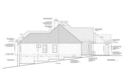 European House Plan #8314-00038 Elevation Photo