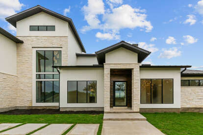 Contemporary House Plan #8314-00043 Build Photo