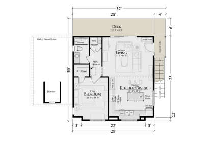 Second Floor for House Plan #5460-00010