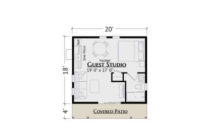 Main Floor for House Plan #5460-00011