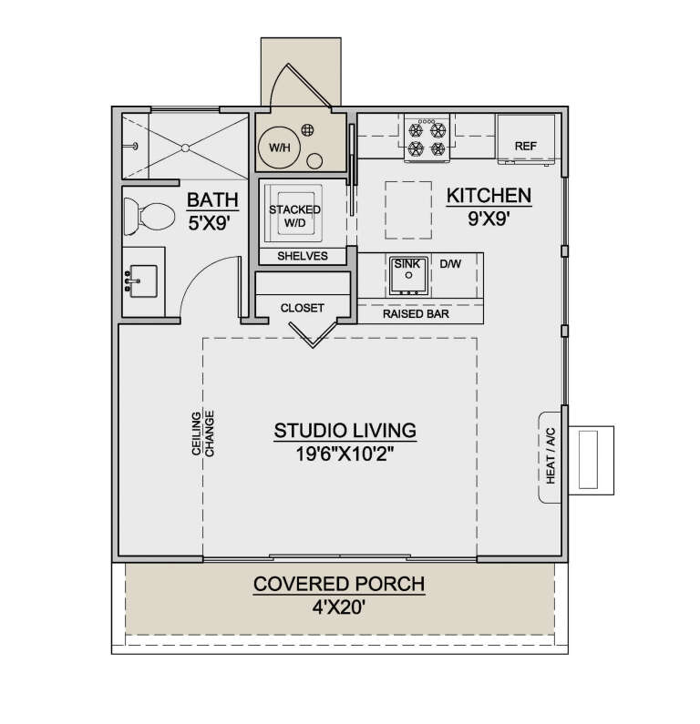 House Plan House Plan #33656 Drawing 1