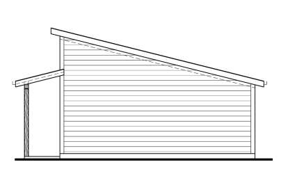 Modern House Plan #7306-00047 Elevation Photo