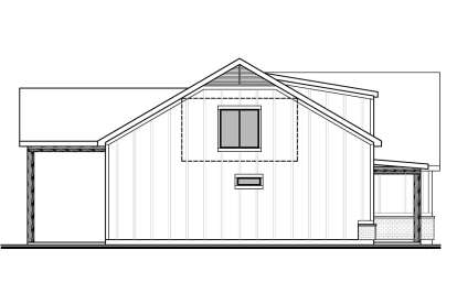 Modern Farmhouse House Plan #7306-00050 Elevation Photo