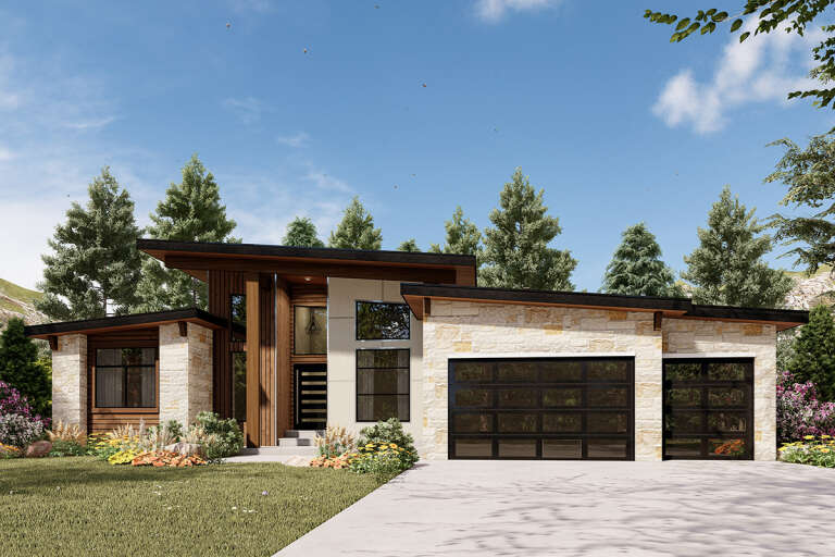 House Plan House Plan #33663 Front Elevation 