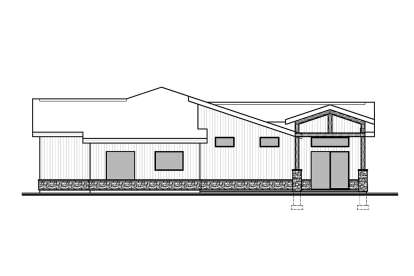 Modern House Plan #7306-00052 Elevation Photo