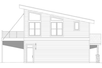 Modern House Plan #940-01331 Elevation Photo