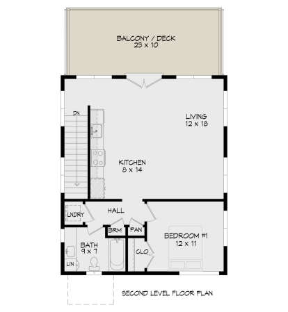 Second Floor for House Plan #940-01331