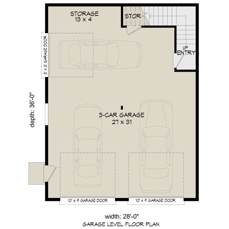 House Plan House Plan #33669 Drawing 1