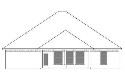 Traditional House Plan #677-00040 Elevation Photo